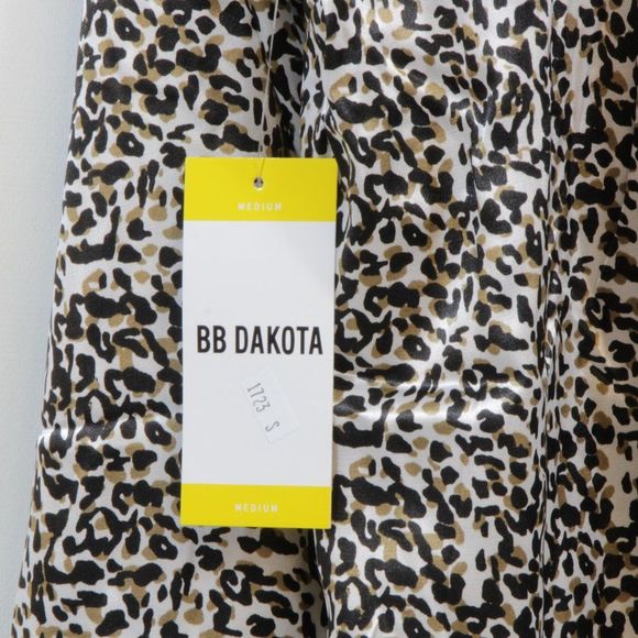 BB Dakota by Steve Madden Zebra Print Satin Finish Sleep Set Women's Size Medium - Picture 6 of 8